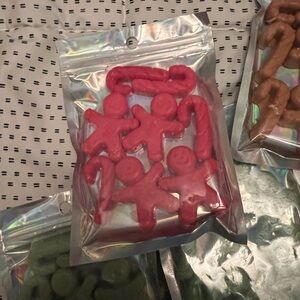 Red Gingerbread Man Wax Melts